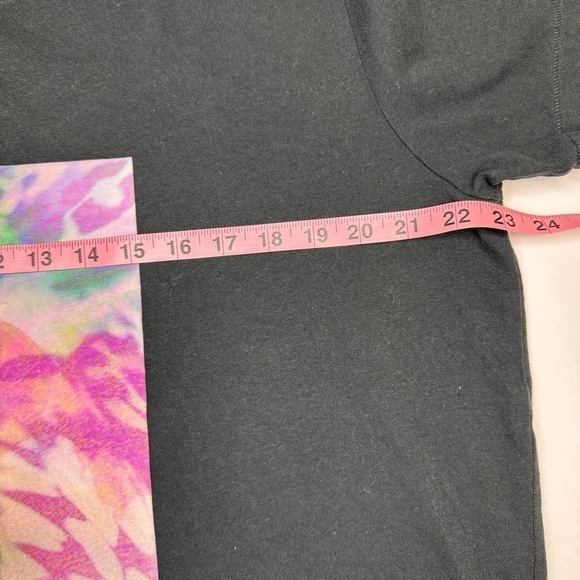 Joe’s Jeans Black Graphic Tee XXL NWT – Abstract Print, Streetwear Y2K Festival - Picture 4 of 5